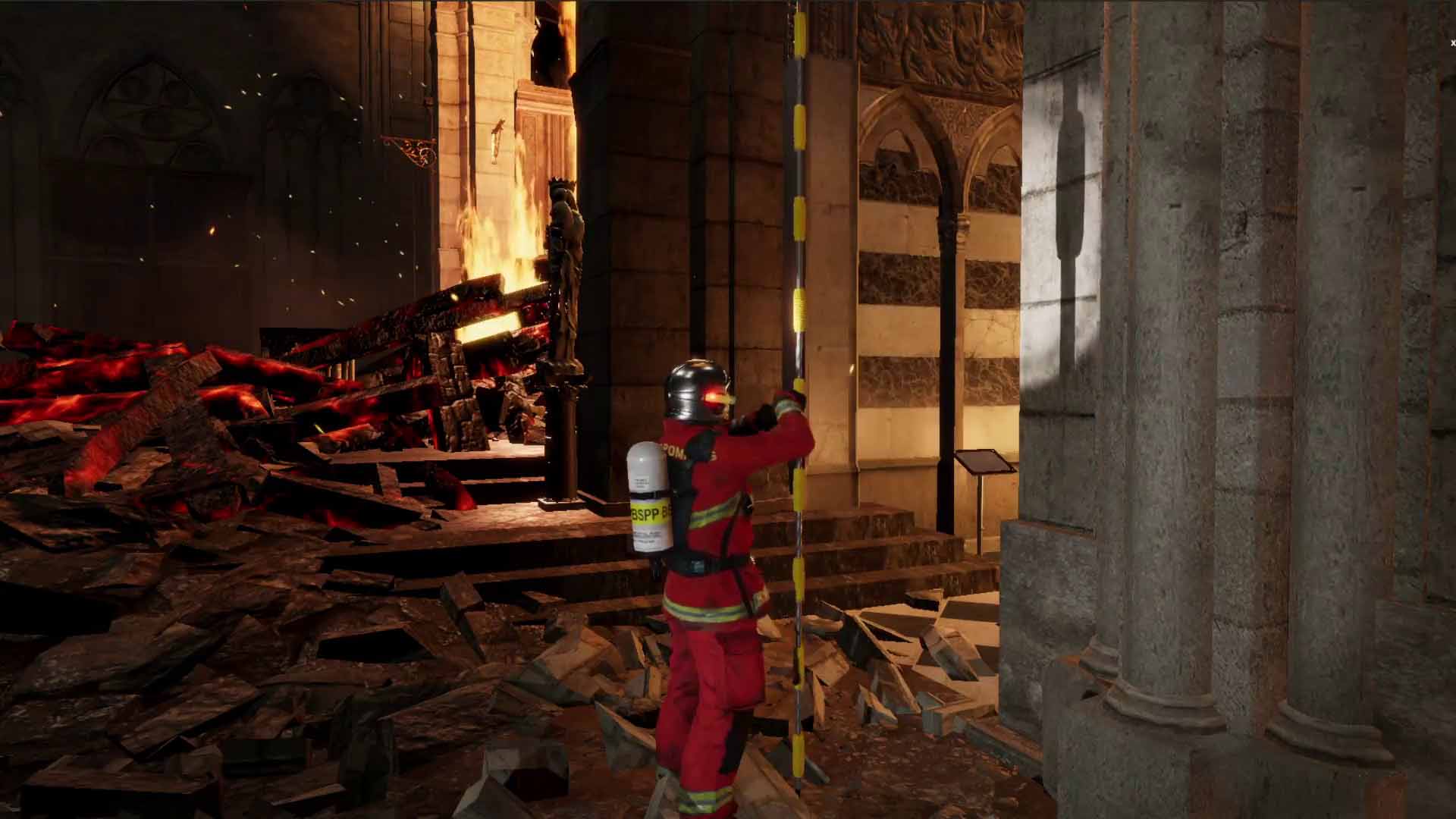 Notre-Dame Brûle